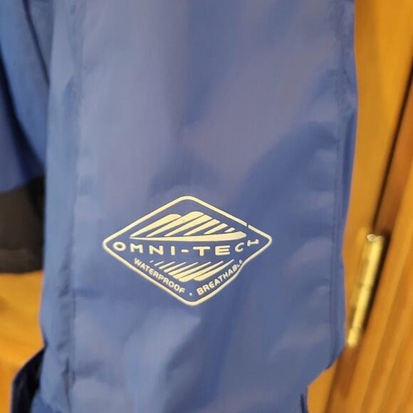 Columbia Onmi-Tech Insulated Waterproof jacket  Blue & Black   Mens size med - Picture 2 of 7